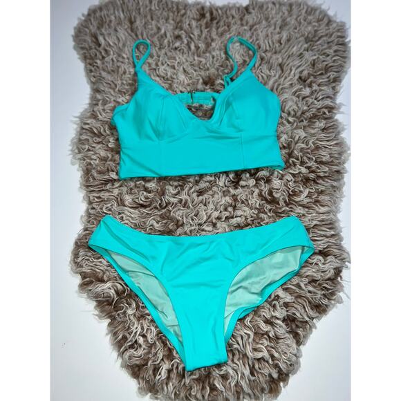 Victoria Secret women’s aqua bikini set - Picture 8 of 11
